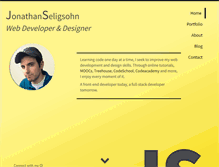 Tablet Screenshot of jonathanseligsohn.com